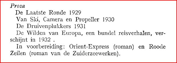 In voorbereiding: Oriënt-Express en Rode Zeilen