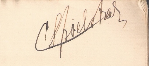 Handtekening van A. den Doolaard (C. Spoelstra) Handtenening C. Spoelstra