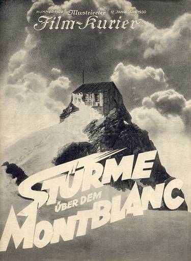 Stürme über dem Mont Blanc - filmposter Filmposter