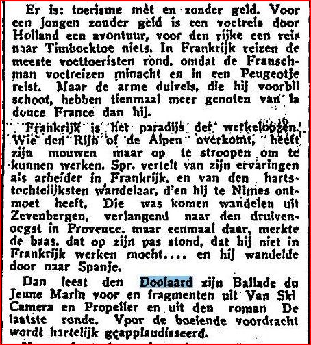 Verslag lezing Reizen en schrijven
