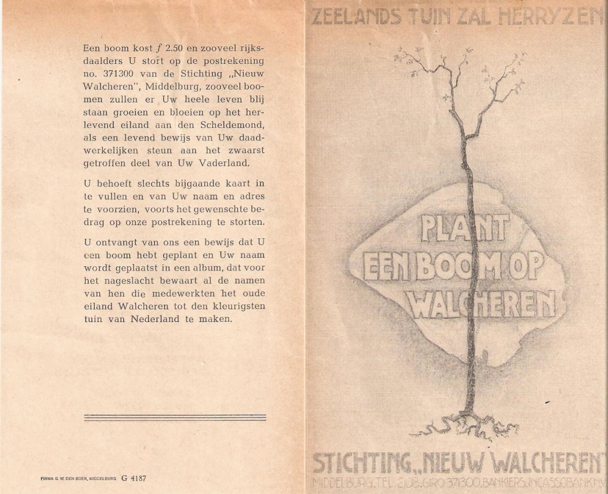 Plant een boom op Walcheren-1 folder