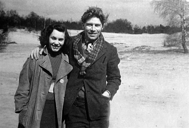 Erie en Bob Spoelstra, circa 1937 Erie en Bob Spoelstra