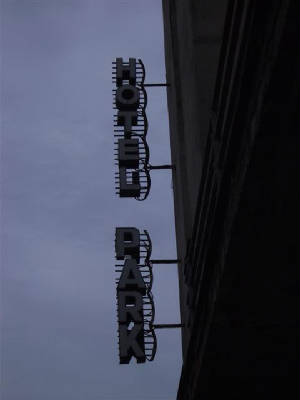 Hotel Park Uithangbord van Hotel Park, Slavonski Brod